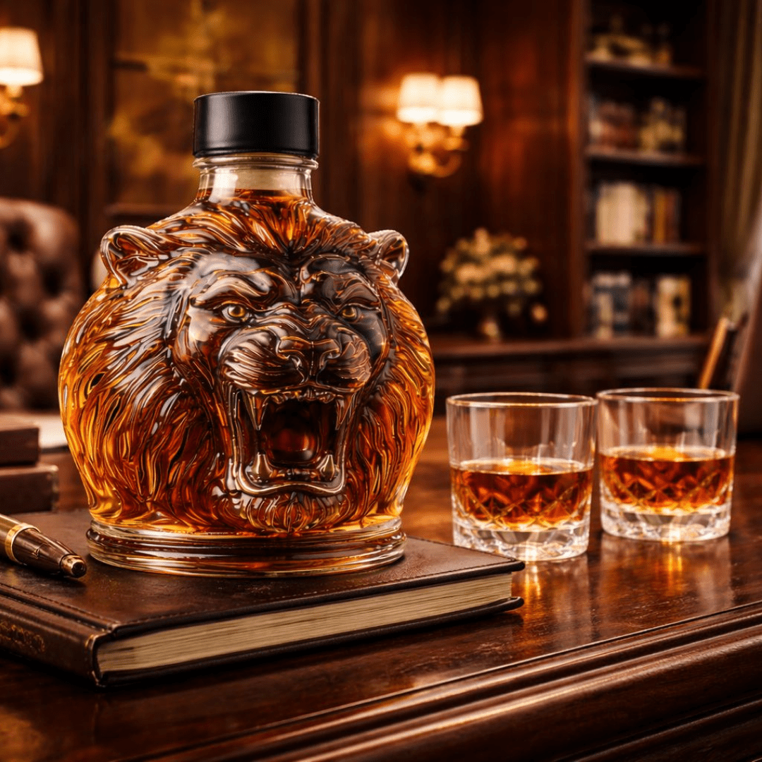 Carafe à Whisky - Édition Lion
