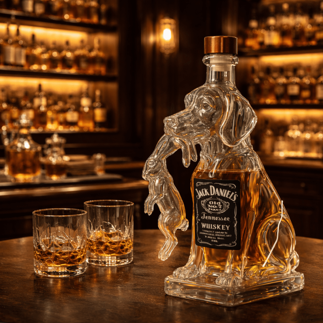 Bouteille de Whiskey - Édition Spéciale Amis Fidèles